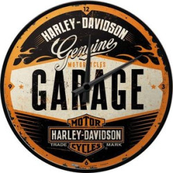 Harley-Davidson - Garage, Wall Clock 31cm Harley-Davidson - Garage, Wall Clock 31cm