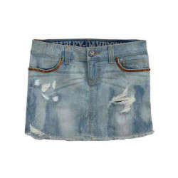  HARLEY-DAVIDSON WOMENS DENIM SKIRT