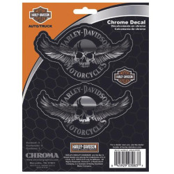 Harley-Davidson® Skull with Wings Graphix™ Decals