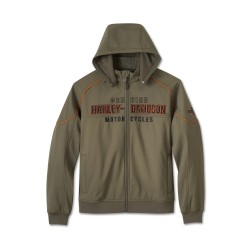 МЪЖКО ЯКЕ Harley-Davidson Soft Shell Jacket Idyll Performance green
