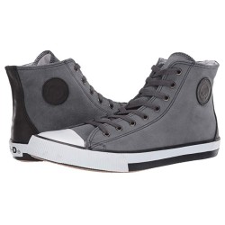 Harley-Davidson® Men's Filkens Gray, Blue, or Olive Leather Sneakers, D93674 Harley-Davidson® Men's Filkens Gray, Blue, or Olive Leather Sneakers, D93674