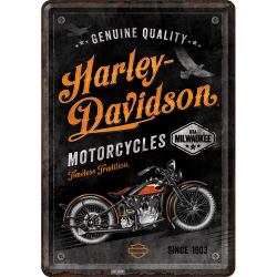МЕТАЛНА КАРТИЧКА Metal Card Harley-Davidson - Timeless Tradition