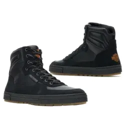 МЪЖКИ БОТИ ЗА КАРАНЕ Harley-Davidson® Men's Rustan Mid Black Leather/Suede Motorcycle Boots, D93936